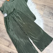 Стильний костюм плісс, блуза і кюлоти, 8 років