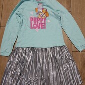 Нова красива сукня Paw Patrol Німеччина, двунитка, р.134-140см