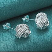 Нежные сережки, стерлинговое серебро 925 пробы