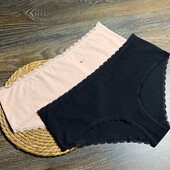 Арт.1261 трусики жіночі котонові 2шт від c&a розмір хл.