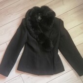 Пальто-косуха з натуральним хутром