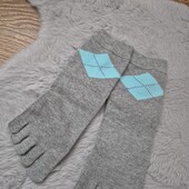 Сіренькі шкарпетки на пальці ❄️ 38-40