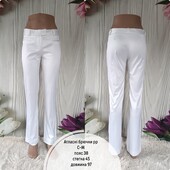 Брючки атлас , рівні до низу