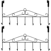 Підвісний металевий утримувач 41,5*21см з 7 гачками