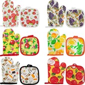 Кухонний набір рукавиця + прихватка