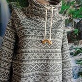 Свитшот -реглан -кенгурушка на красивые формы. Батал!