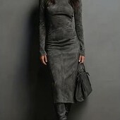 Элегантное однотонное бархатное миди-платье. разм.xl