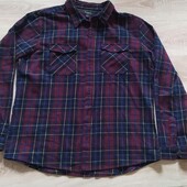 Люкс. Сорочка рубашка чоловіча фланелева