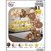 Набір повітряних куль 81шт для створення фотозони - арки