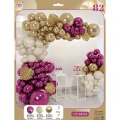 Набір повітряних куль 82шт для створення фотозони - арки