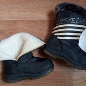 Новые сапожки дутики зима /21 см