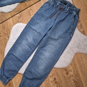Легкі, високі джинси - джогери ❄️