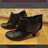 Черевики, ботильйони, натуральна шкіра, р.37