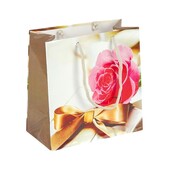 Пакет кольоровий 16х16х7 см