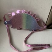 Гламурна дитяча сумка через плече з динозавром Довжина 28см. Фірма M&S