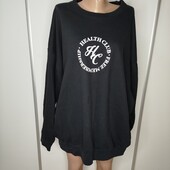 Чорний утеплений світшот Boohoo р 20 Пог -78