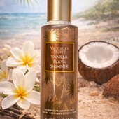 ♡♡ Оригінал! Міст спрей для тіла з шимером Victoria`s Secret vanilla playa shimmer ♡♡