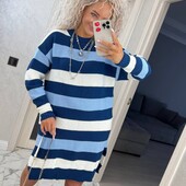 Женские вязаные платья оверсайз новинки