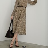 Міді сукня Лео принт