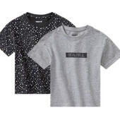 Лот 2 шт! Набір бавовняних футболок на дівчинку футболка