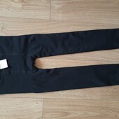 Лосіни нові підліткові на хутрі чорні