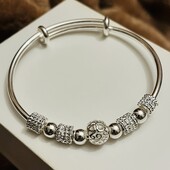 Шикарный браслет, стерлинговое серебро