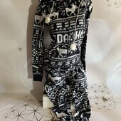 Флисовый слип, кигуруми размер С