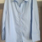 Брендова бавовняна сорочка з структурованої тканини