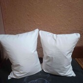 Фірмові подушечки пух/перо 2 шт одним лотом,заміри 37/50