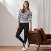 ♕ Базові жіночі легінси зі щільного трикотажу,розмір наш 44-46 (S євро)