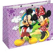 Пакет кольоровий великий "Дитячий" горизонтальний 36х25х12см