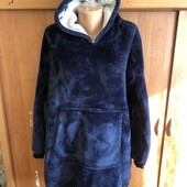 Меховушка, плюшева туника, кофта, худи, XL. в ідеалі