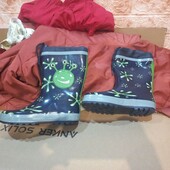 Чоботи гумові Dark Blue, 29р.(18,1см)!!!