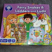 Orchad toys настолка 2 в 1. Лудо та змійки-дробинки