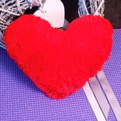 Плюшевое сердце ко дню влюбленных))