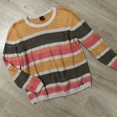 Теплий вʼязаний светр, р.14 в гарному стані