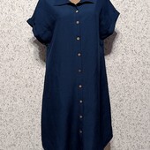 Платье рубашка р-р Л