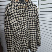 I saw it first, uk24 оверсайз сорочка пальто беж+чорний