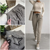 ❄️теплі зимові штани люкс якості ! Реальні фото Мʼякі , в мілкий рубчик с/м та м/л Рекомендую .