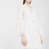 Mango, XS справжня розкіш. Сукня біла прошва