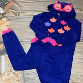 Распродажа! Флисовый слип, кигуруми на 8/9 лет, состояние идеальное