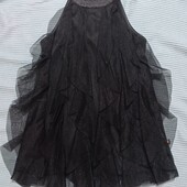 Стильна чорна сукня на 110-116