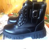 Женские ботинки зима р.38/24.5. Новые!