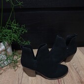 Ботильйони із нубуку,утеплені 38 рр і устілка 23,5 см. Новинка