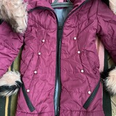 Шикарне зимове пальто на дівчинку!