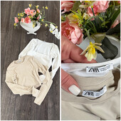 ❄️ беж лонг два реглани від Зара - молочний + крем