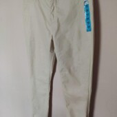 Бавовняні джинси екрю р.38