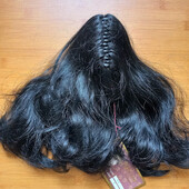 Хвіст шиньйон на крабі