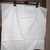 Новая Хлопковая наволочка с вышивкой 65*65 см