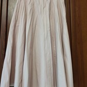 Стильна спідничка пліссе під екошкіру